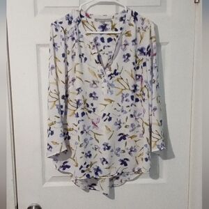 Daniel Rainn Multicolor Floral Blouse
